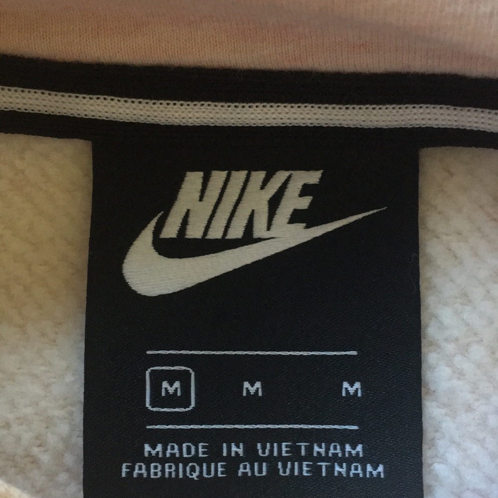 Peach Heather Nike Hoodie Sweatshirt, Ladies Size Medium - Picture 4 of 7